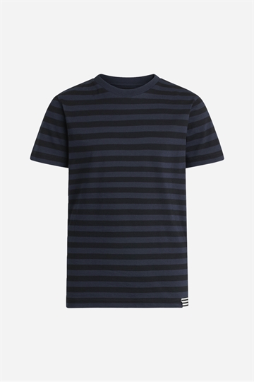 Mads Nørgaard T-shirt - Organic Midi Thorlino - Navy/Black